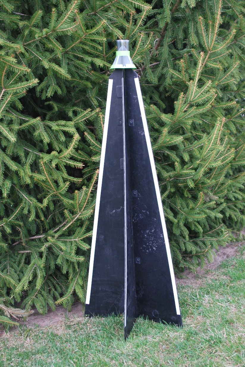 pyramidal tedder trap